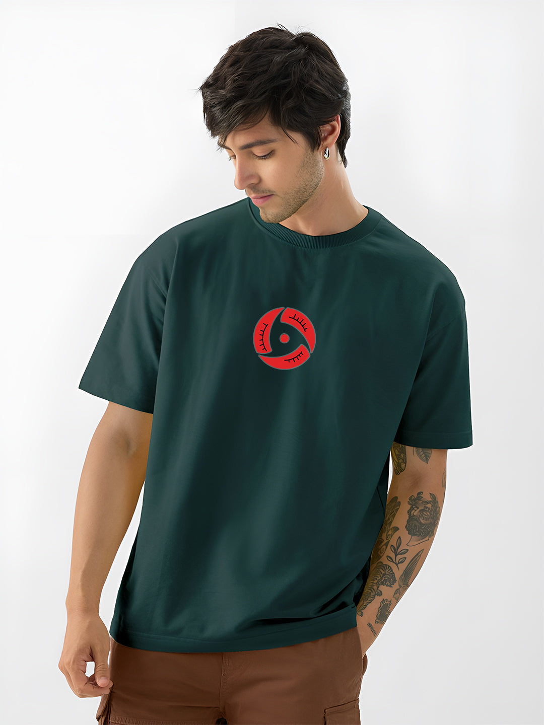 Fashionistaa Naruto Shippuden Itachi Uchiha Back Print T-Shirt