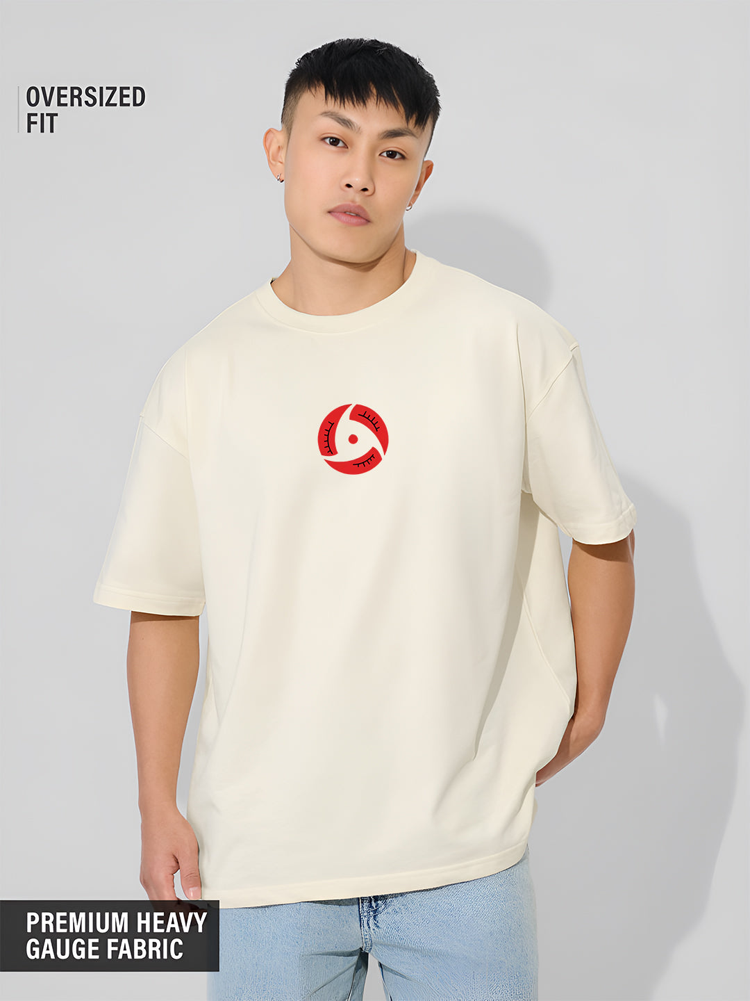 Fashionistaa Naruto Shippuden Itachi Uchiha Back Print T-Shirt