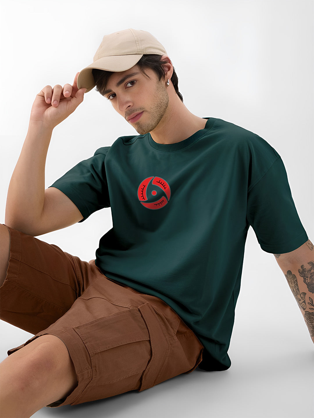 Fashionistaa Naruto Shippuden Itachi Uchiha Back Print T-Shirt
