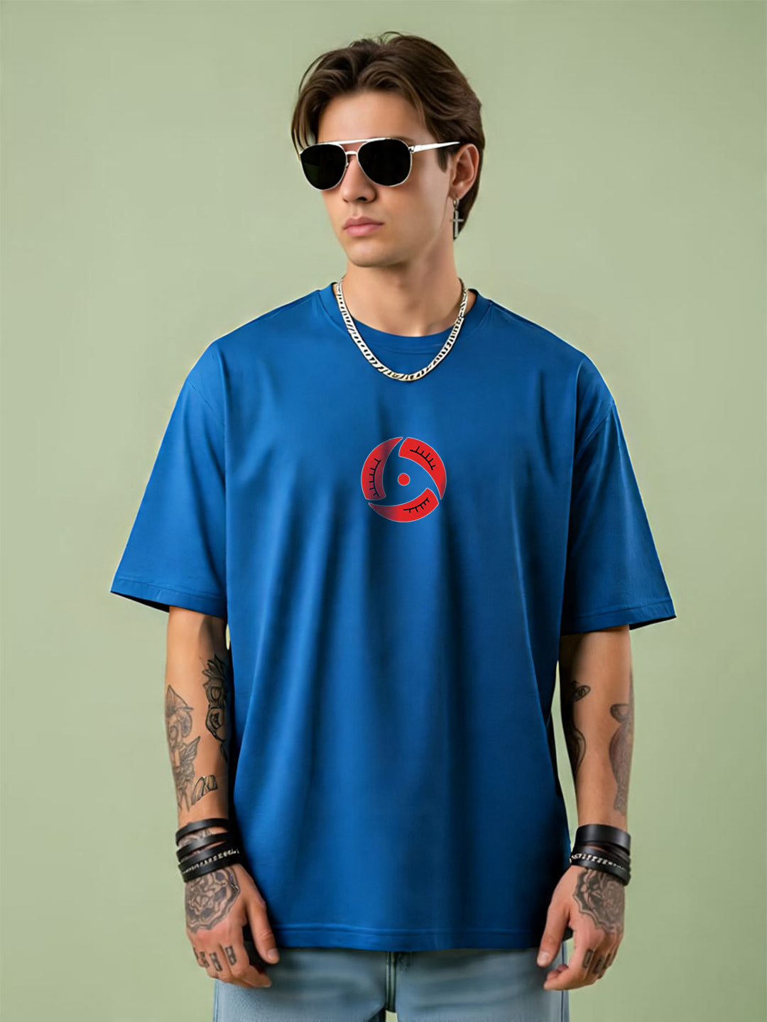 Fashionistaa Naruto Shippuden Itachi Uchiha Back Print T-Shirt