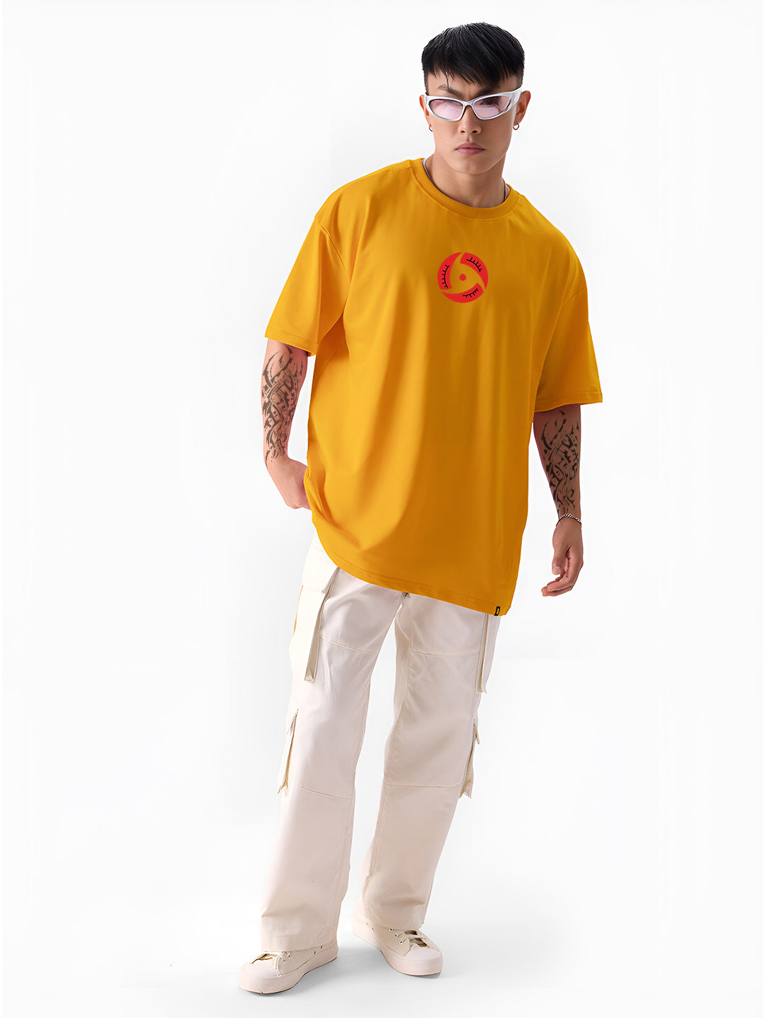 Fashionistaa Naruto Shippuden Itachi Uchiha Back Print T-Shirt