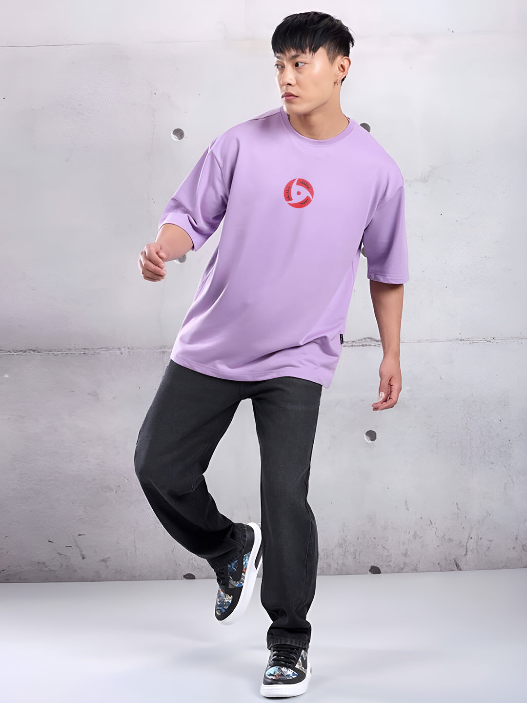 Fashionistaa Naruto Shippuden Itachi Uchiha Back Print T-Shirt