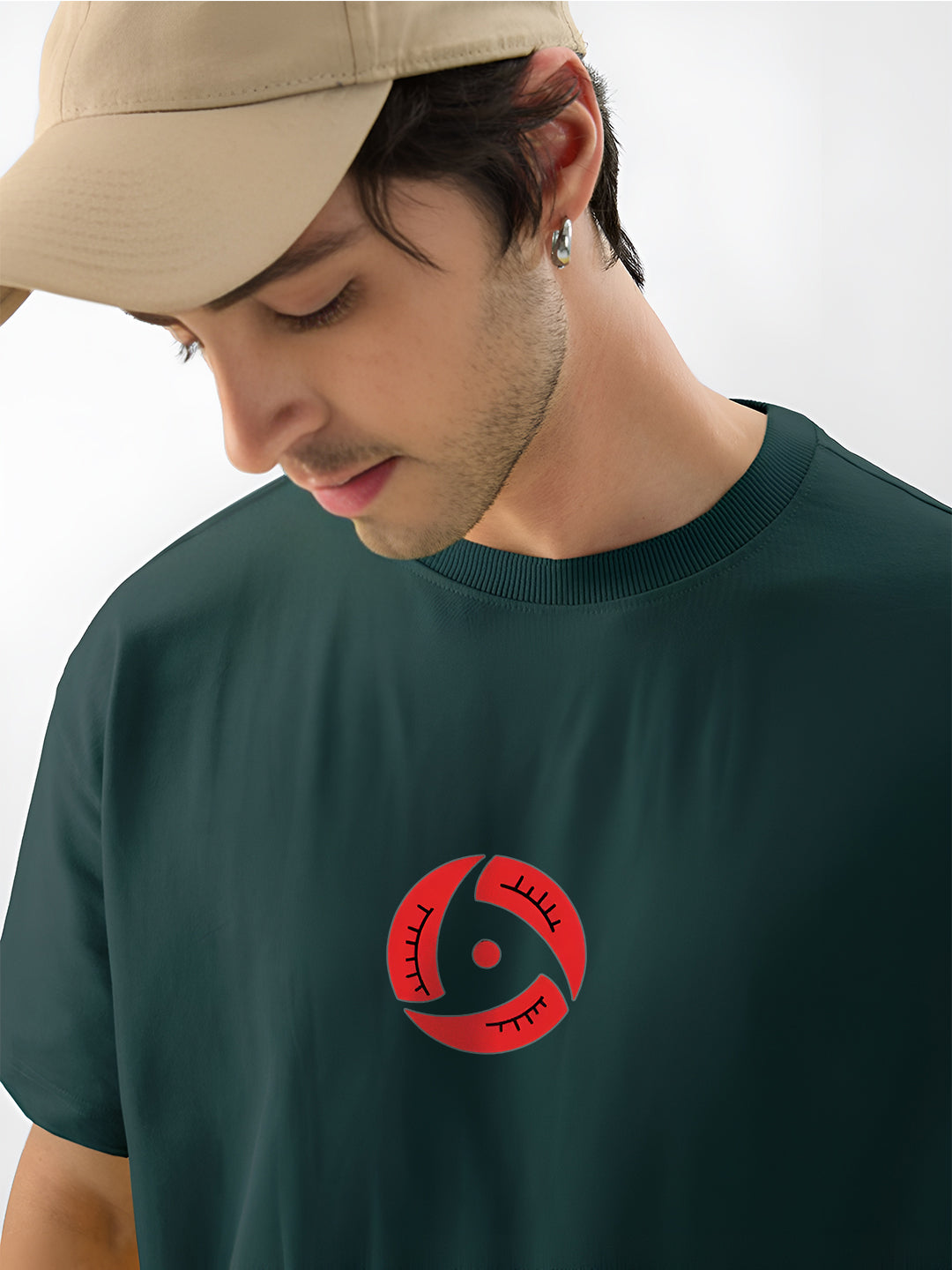 Fashionistaa Naruto Shippuden Itachi Uchiha Back Print T-Shirt