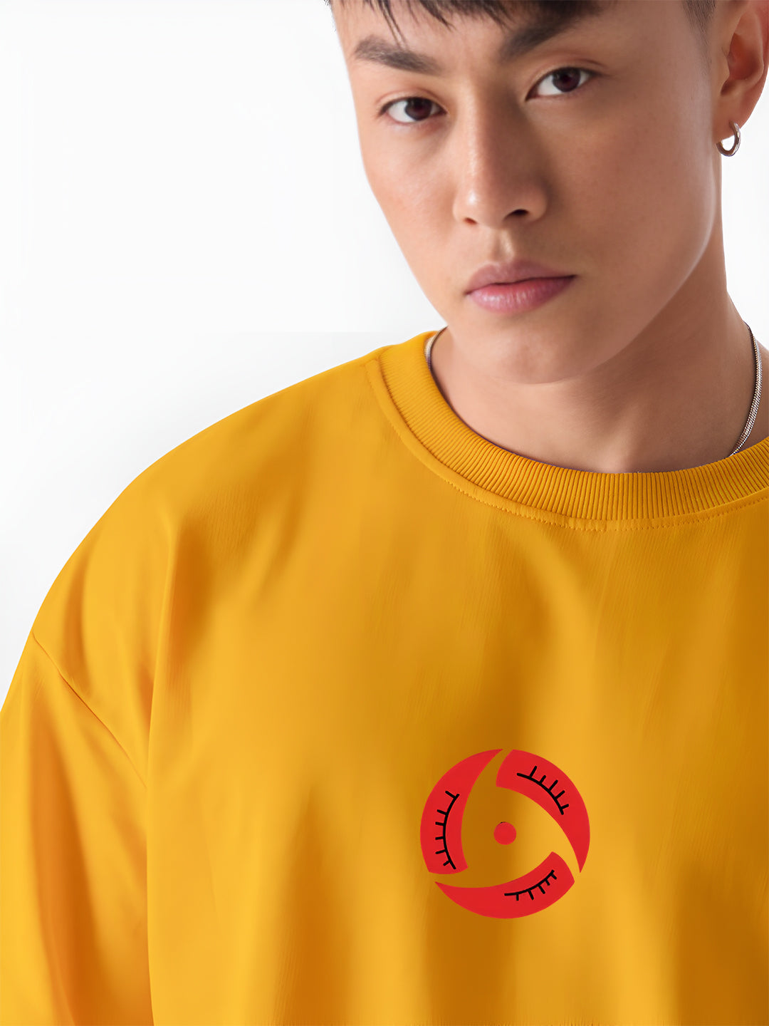 Fashionistaa Naruto Shippuden Itachi Uchiha Back Print T-Shirt