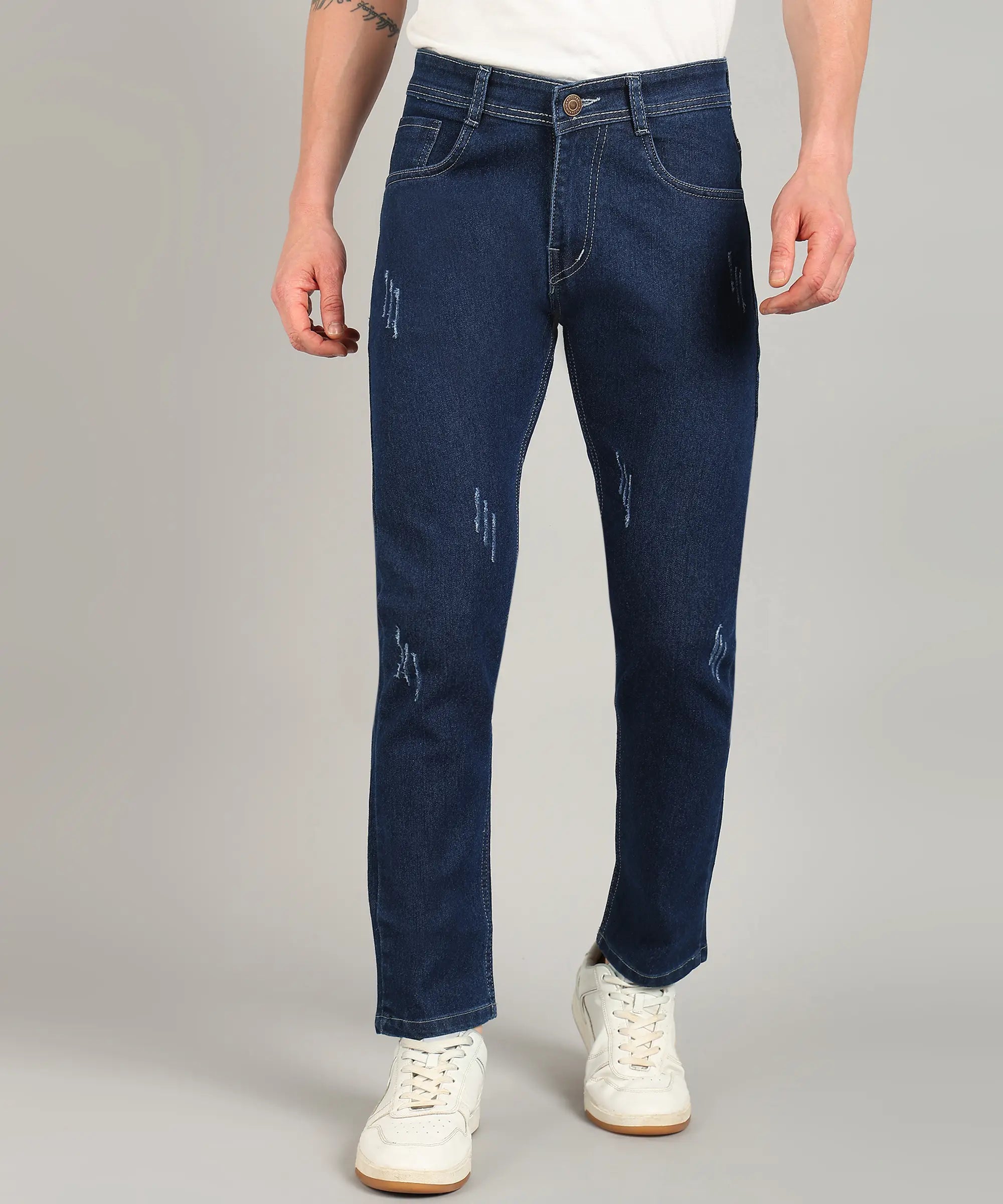 Fashionistaa  Relaxed fit Men Blue Jeans