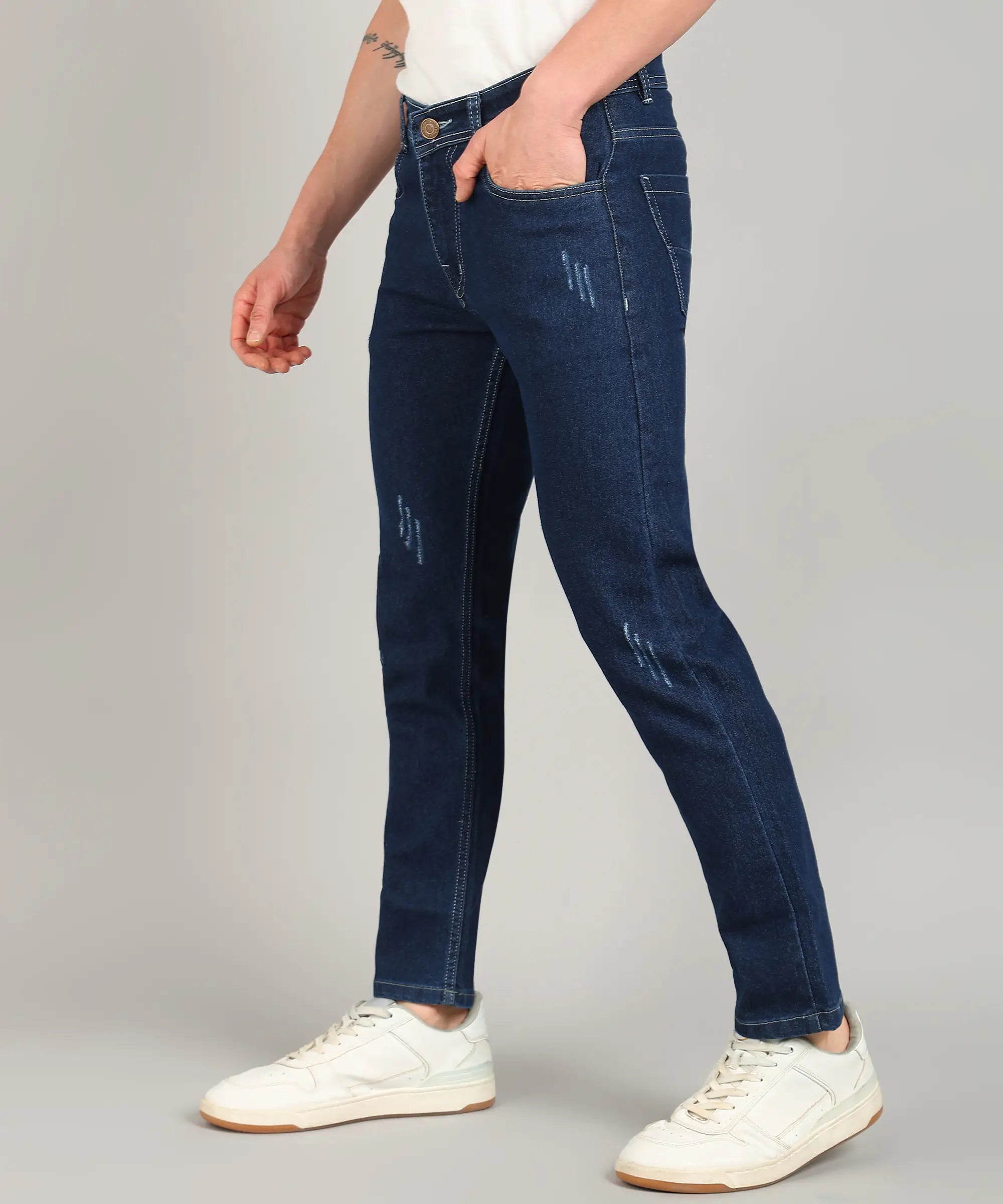 Fashionistaa  Relaxed fit Men Blue Jeans