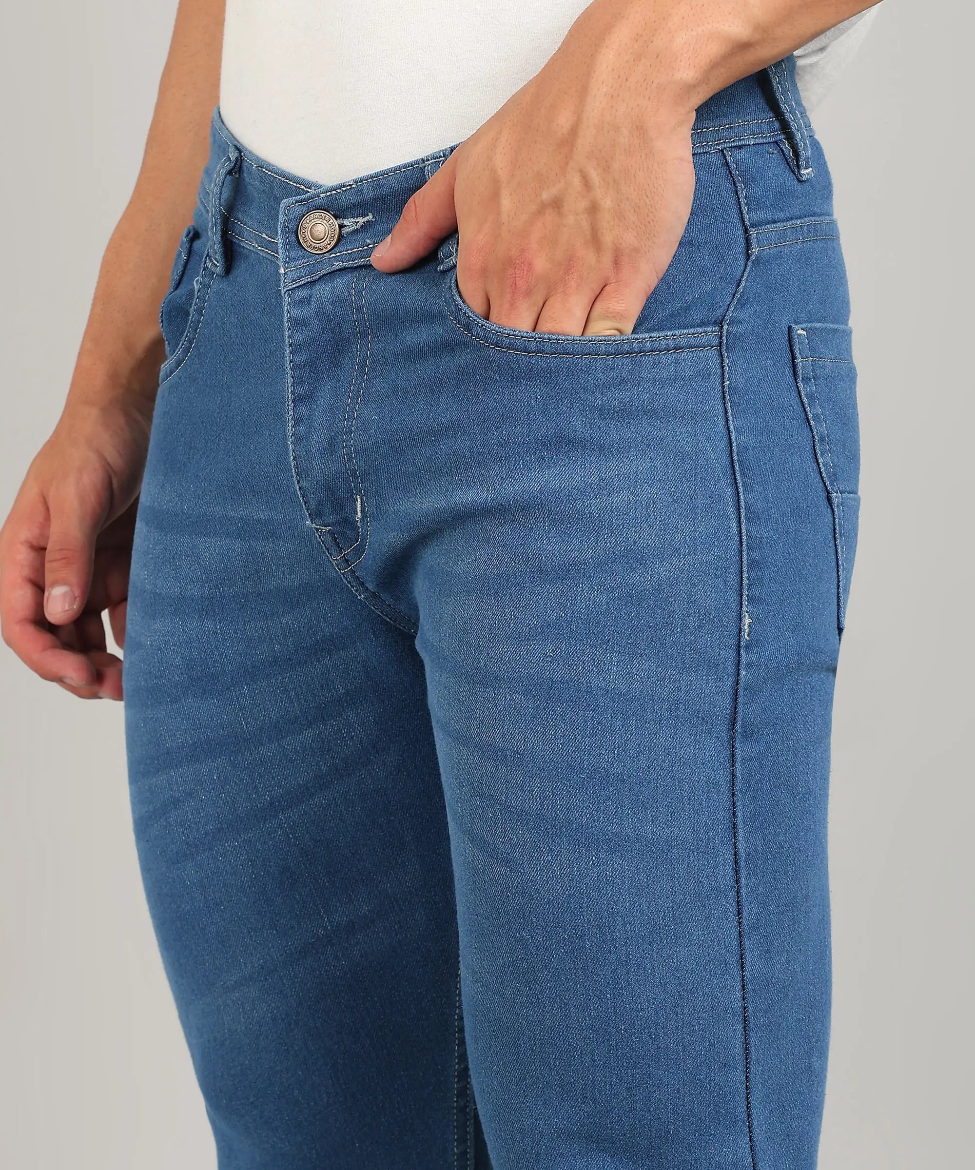 Fashionistaa  Relaxed Fit Men Blue Jeans