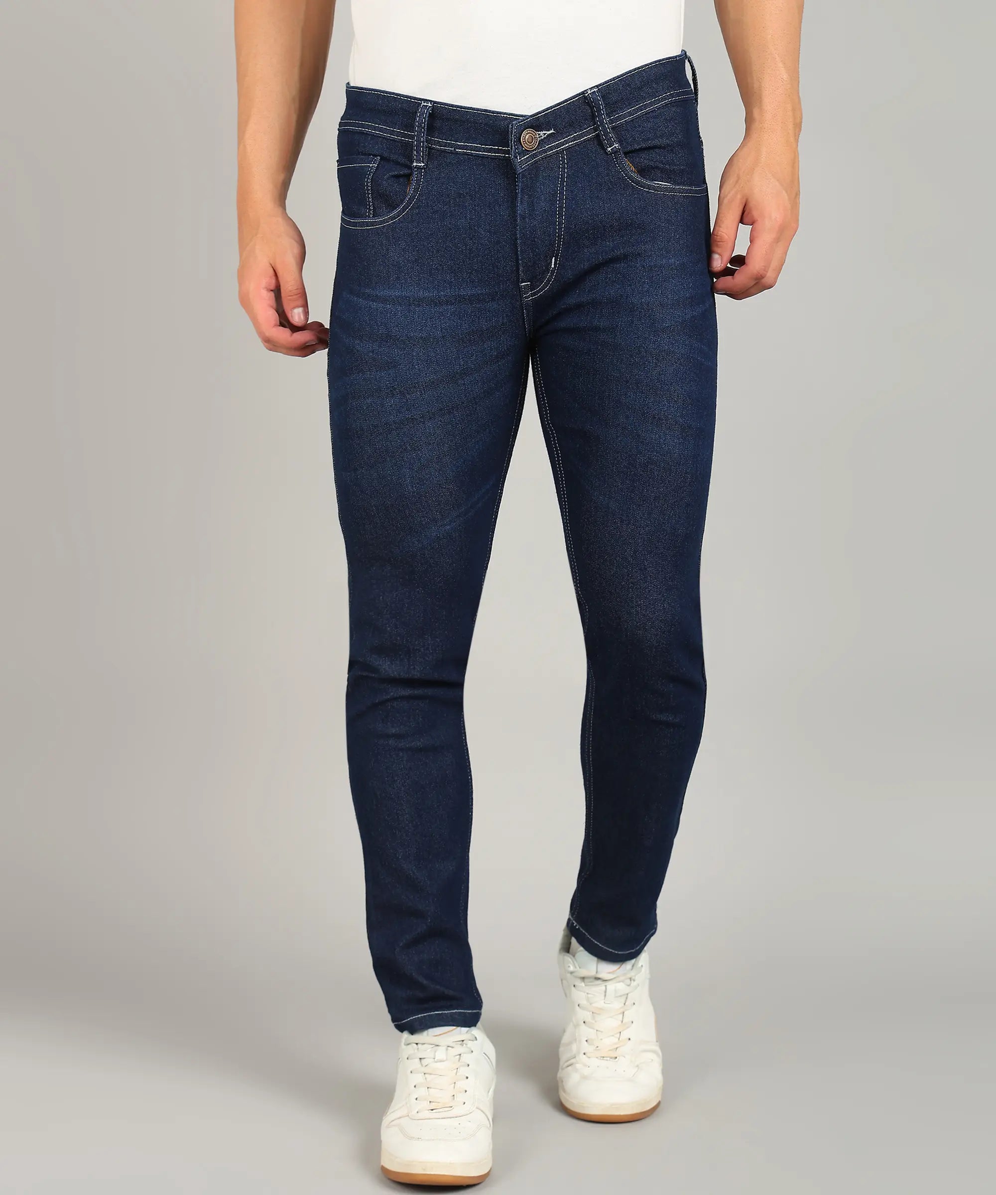 Fashionistaa  Relaxed Fit Men Blue Jeans