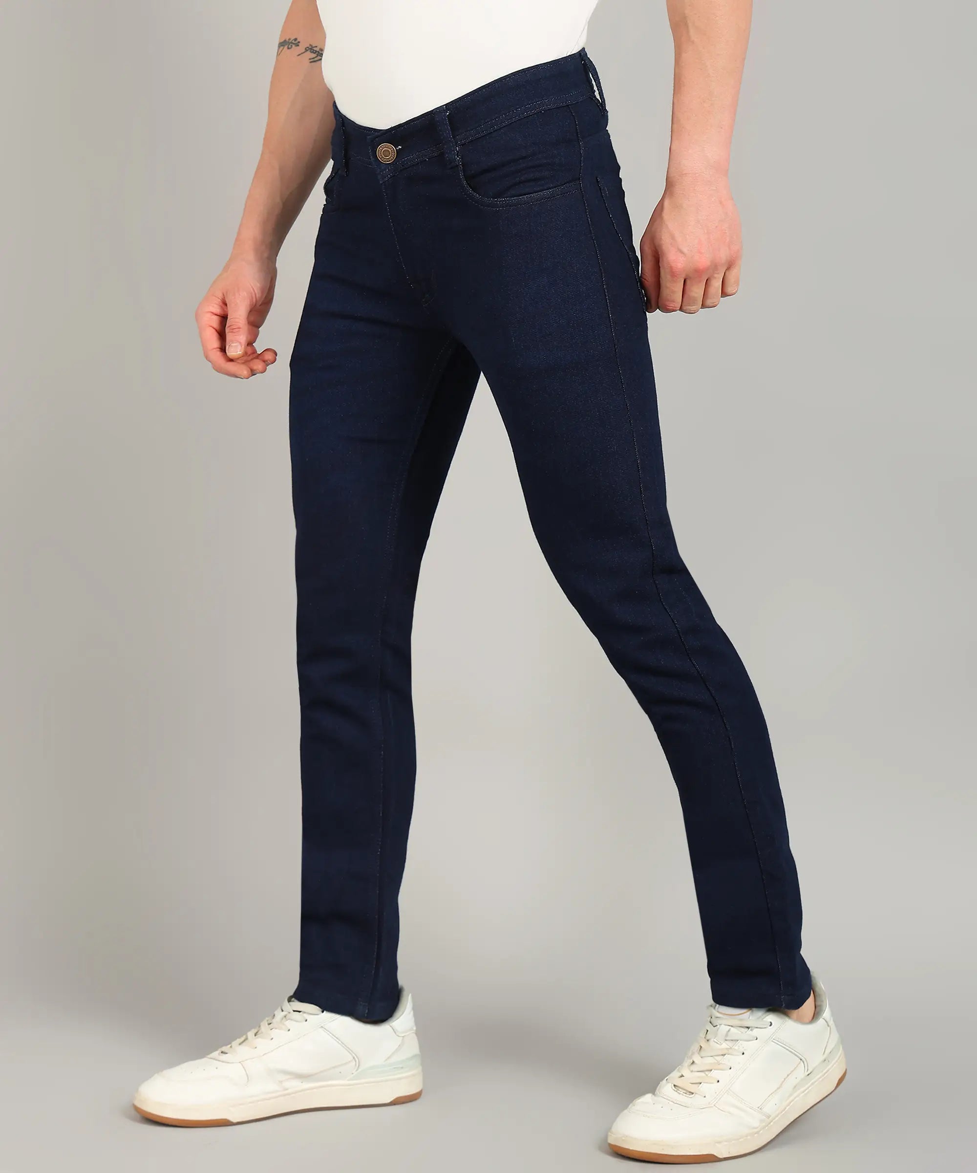 Fashionistaa Relaxed Fit Men Blue Jeans