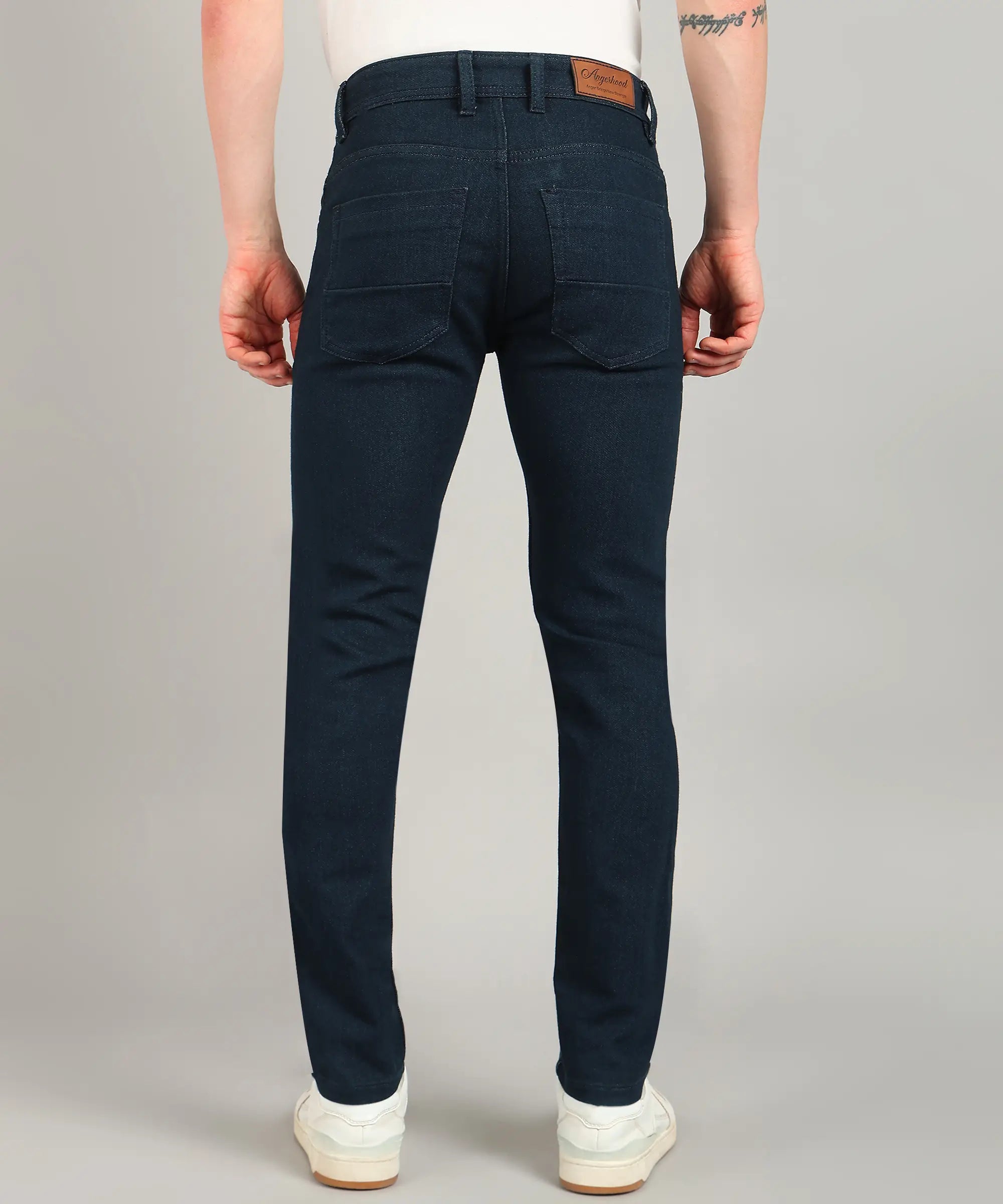 Fashionistaa  Relaxed Fit Men Dark Green Jeans