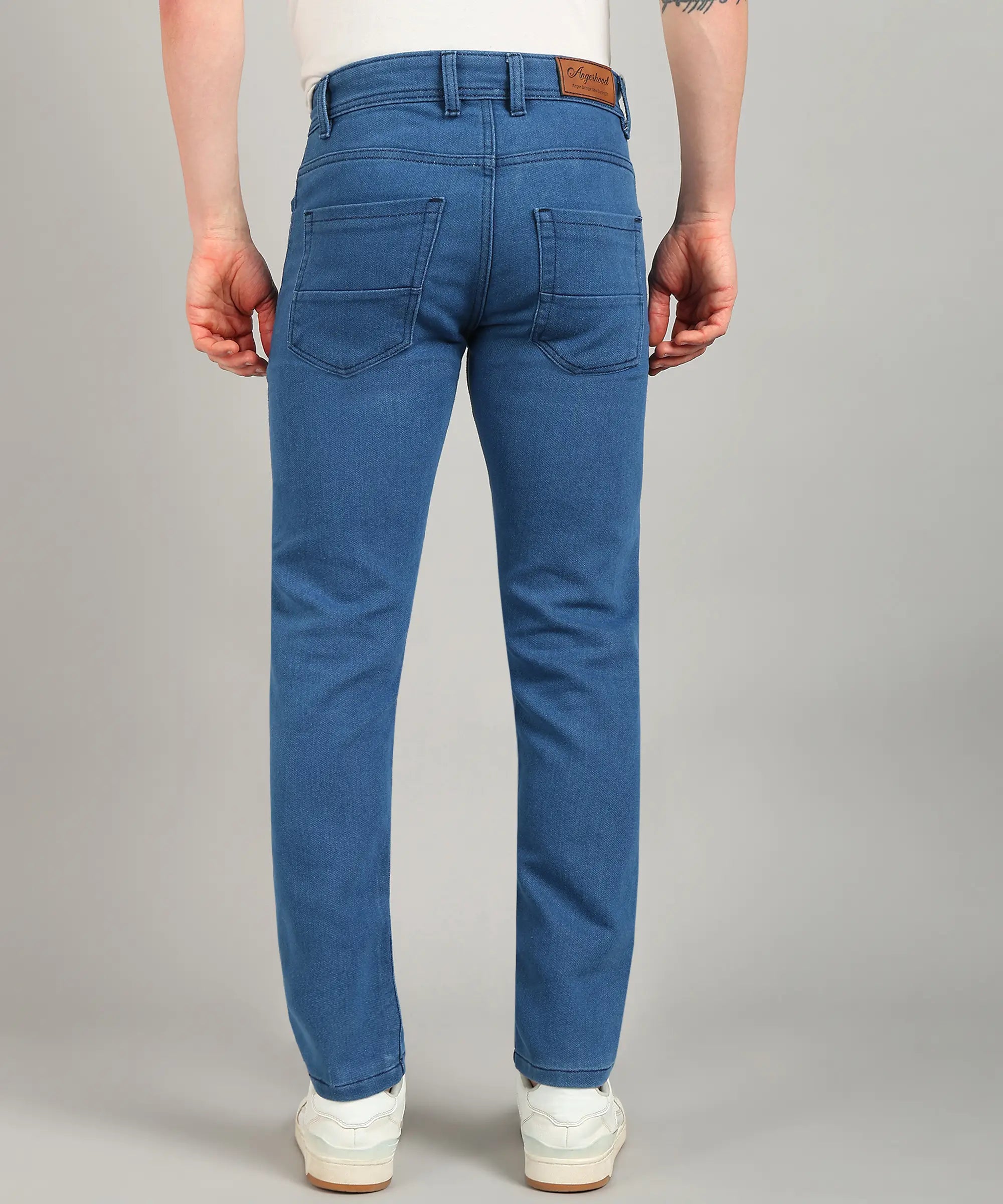 Fashionistaa Relaxed Fit Men Blue Jeans