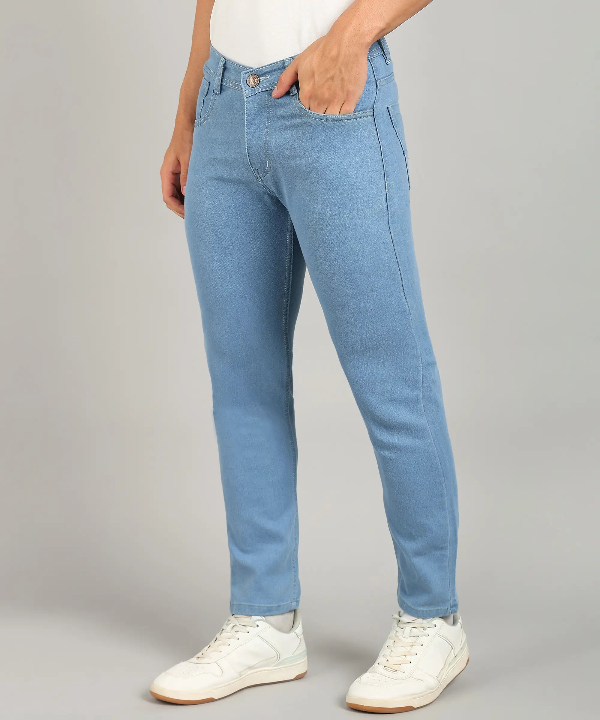 Fashionistaa Relaxed Fit Men Blue Jeans