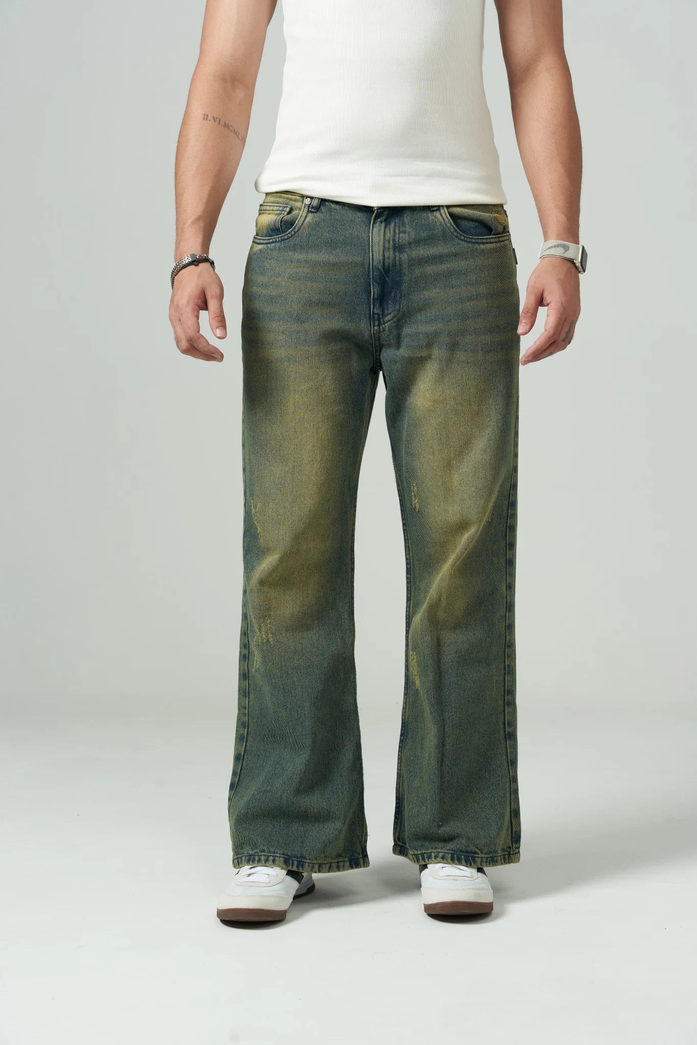 Fashionistaa Loose Fit Men  Blue  Jeans