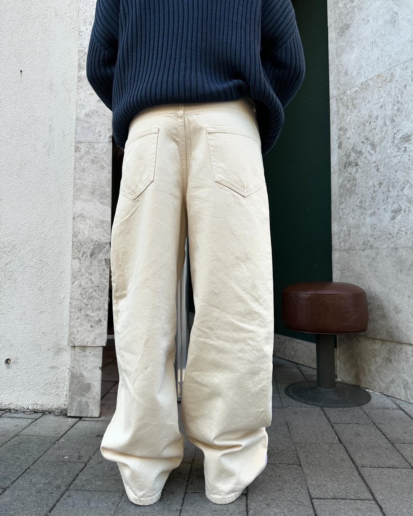 Fashionistaa Loose Fit Men Dark Blue  Jeans