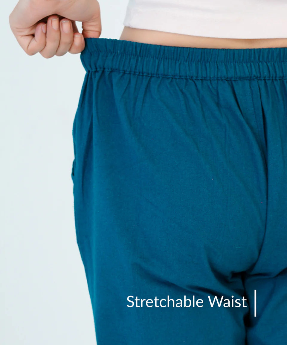 Chic High-Rise Tailored Ankle-Length Pants
