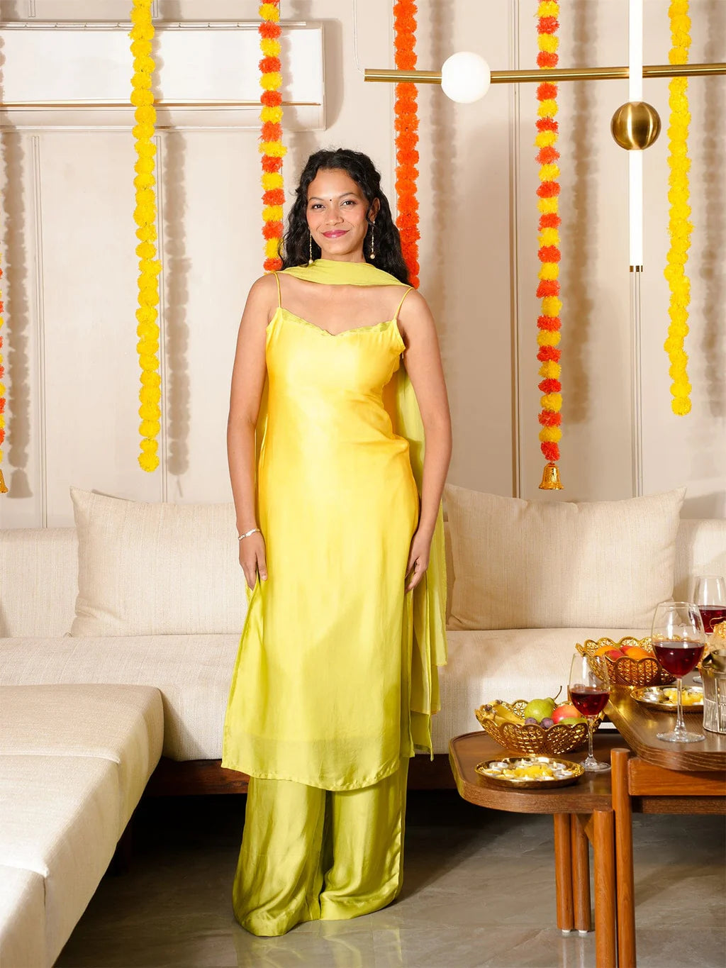 Printed Straight Kurti  CO-ORD Set