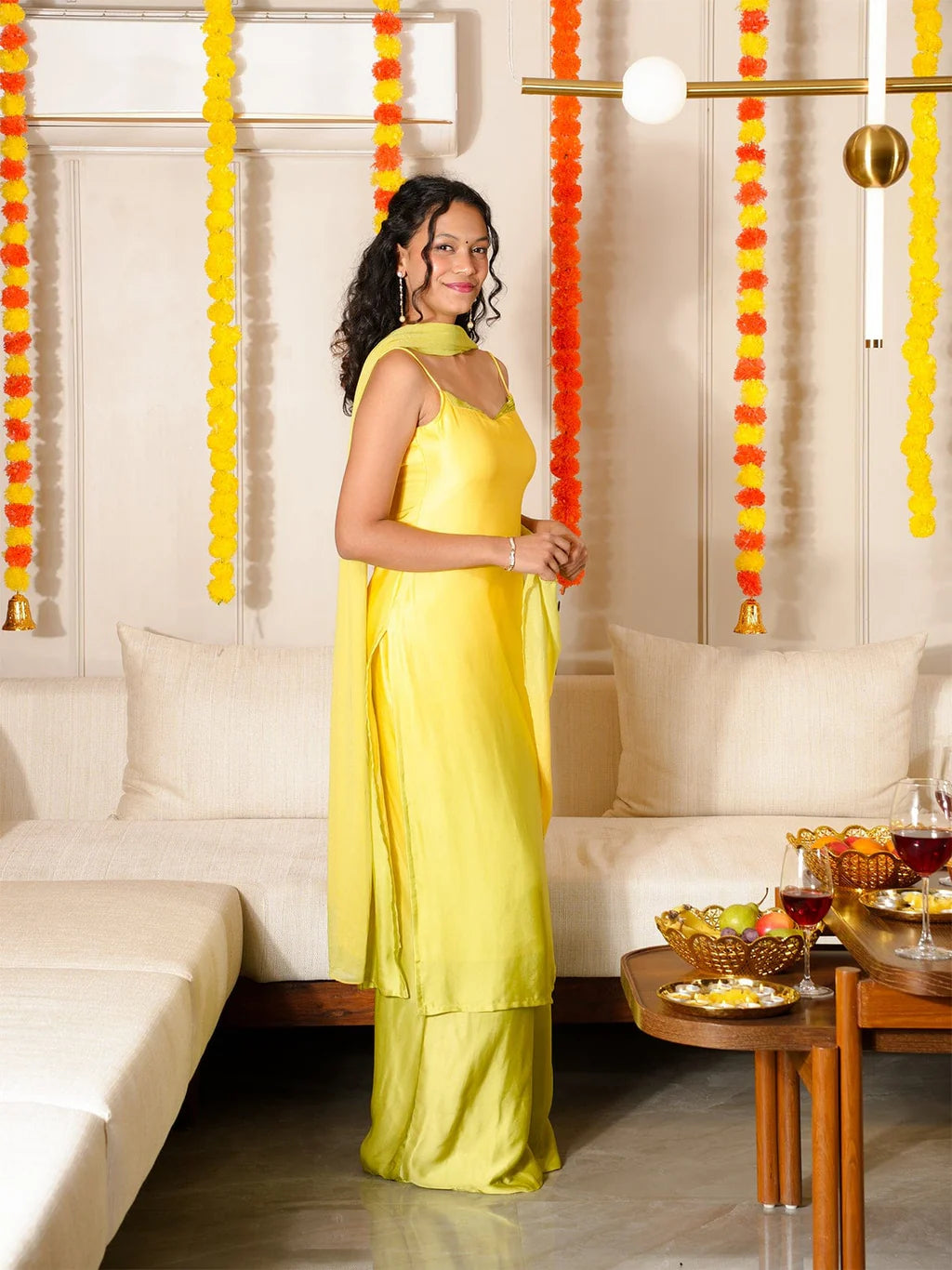 Printed Straight Kurti  CO-ORD Set