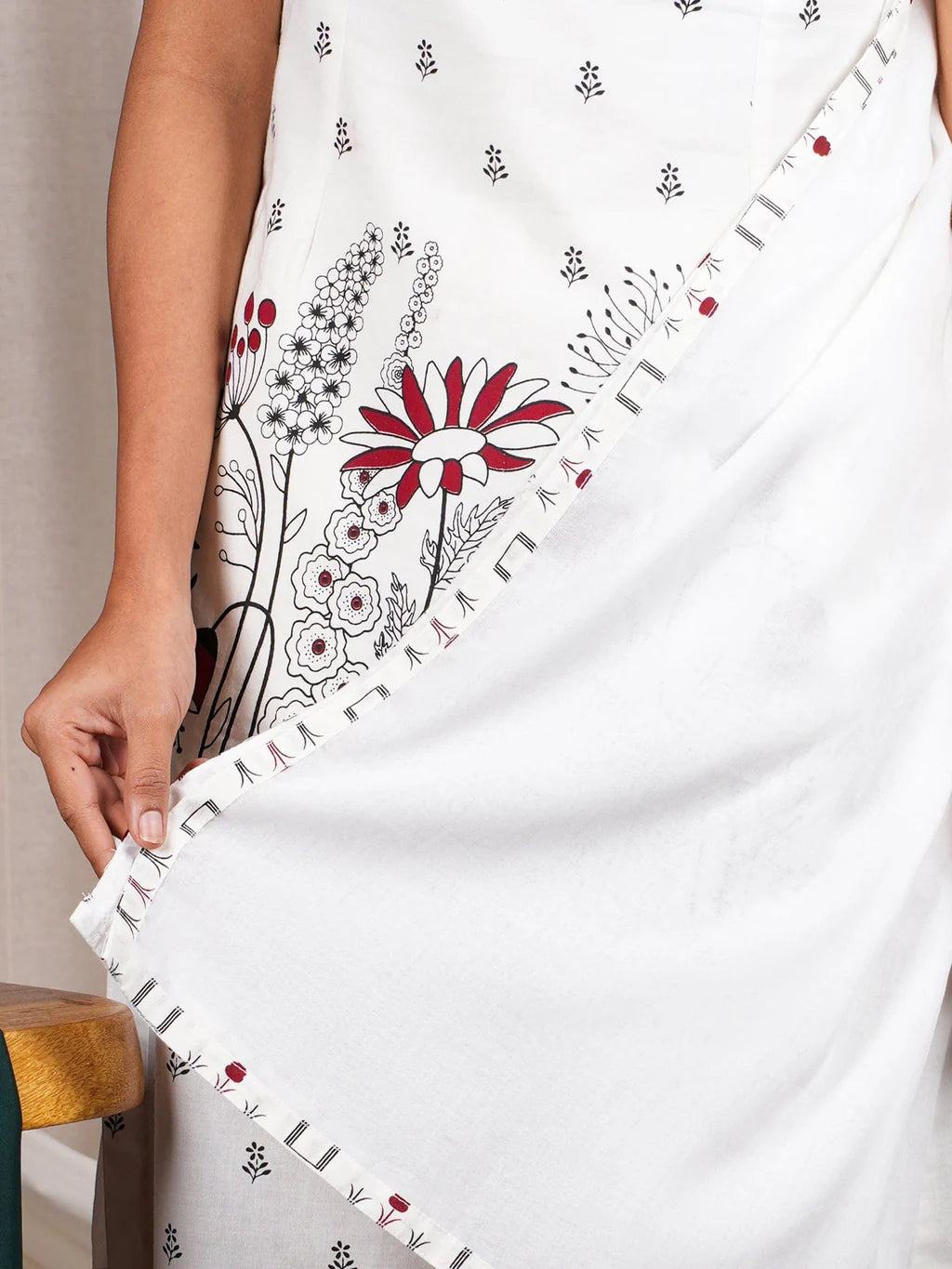 Printed Straight Kurti  CO-ORD Set