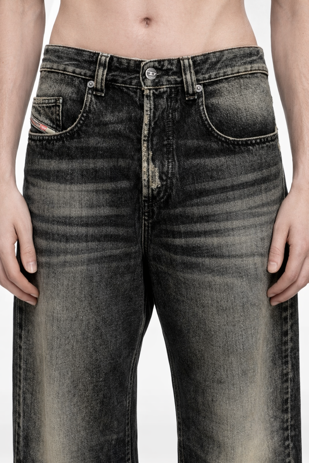 Fashionistaa Loose Fit Men Dark Blue  Jeans