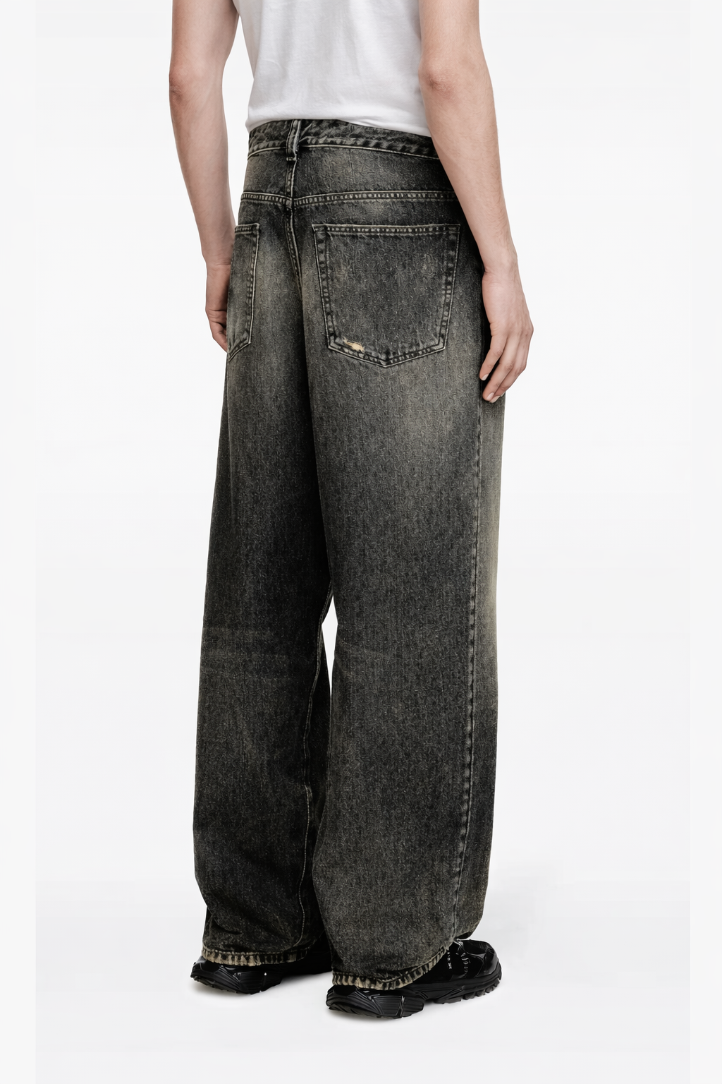 Fashionistaa Loose Fit Men Dark Blue  Jeans