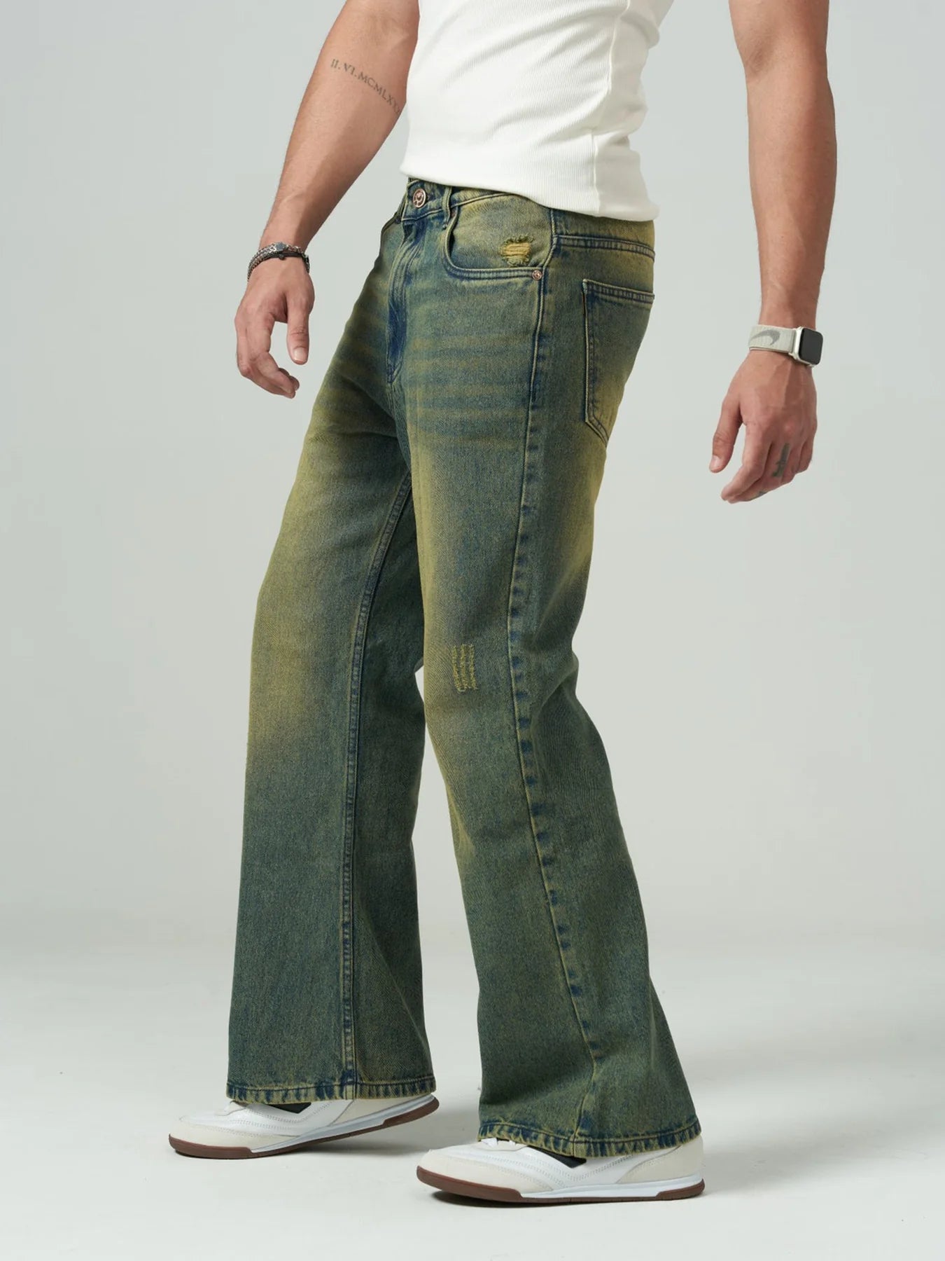 Fashionistaa Loose Fit Men  Blue  Jeans