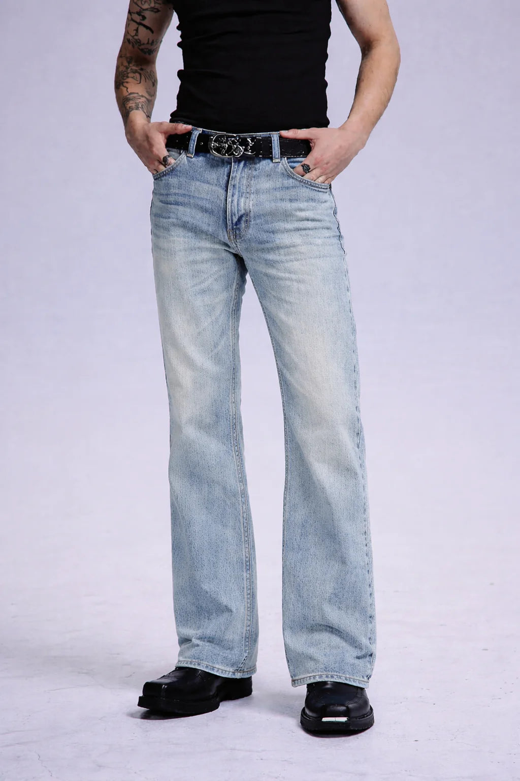 Fashionistaa Loose Fit Men  Blue  Jeans