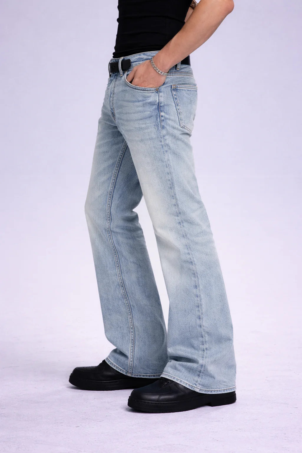 Fashionistaa Loose Fit Men  Blue  Jeans