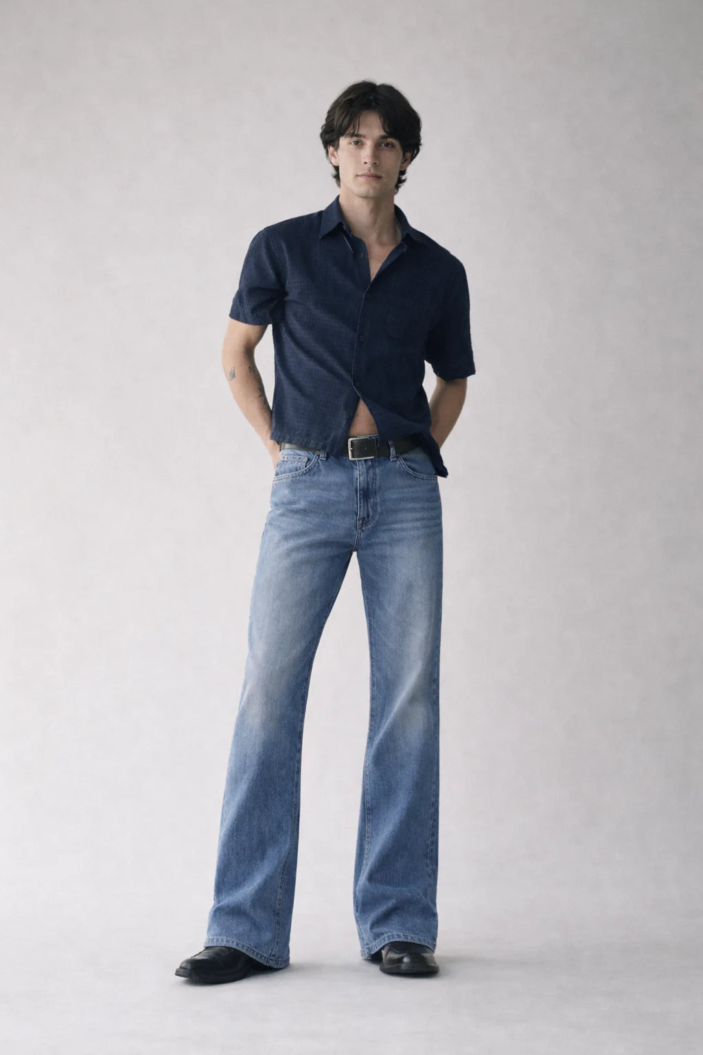 Fashionistaa Loose Fit Men  Blue  Jeans