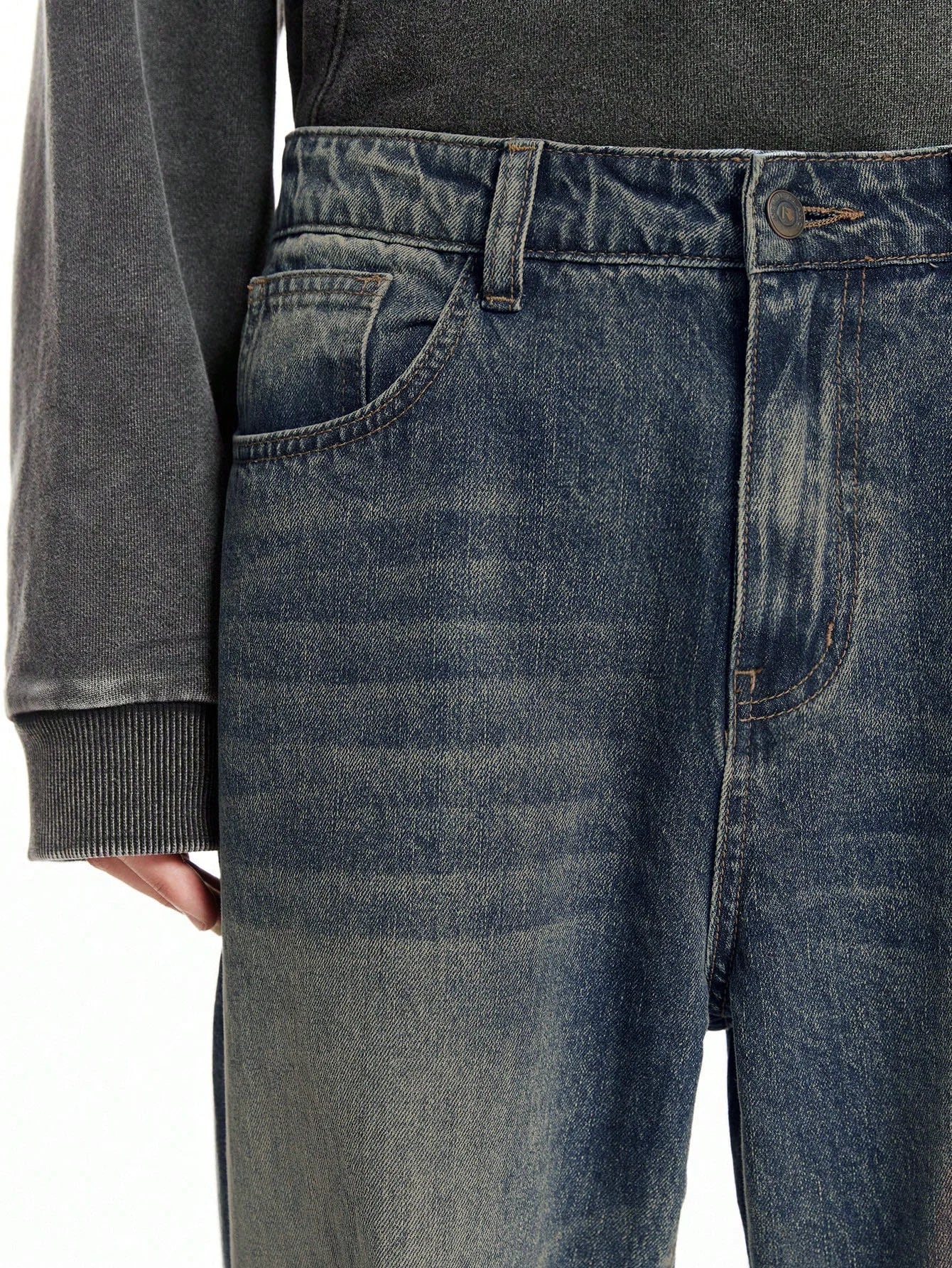 Fashionistaa Loose Fit Men  Blue  Jeans