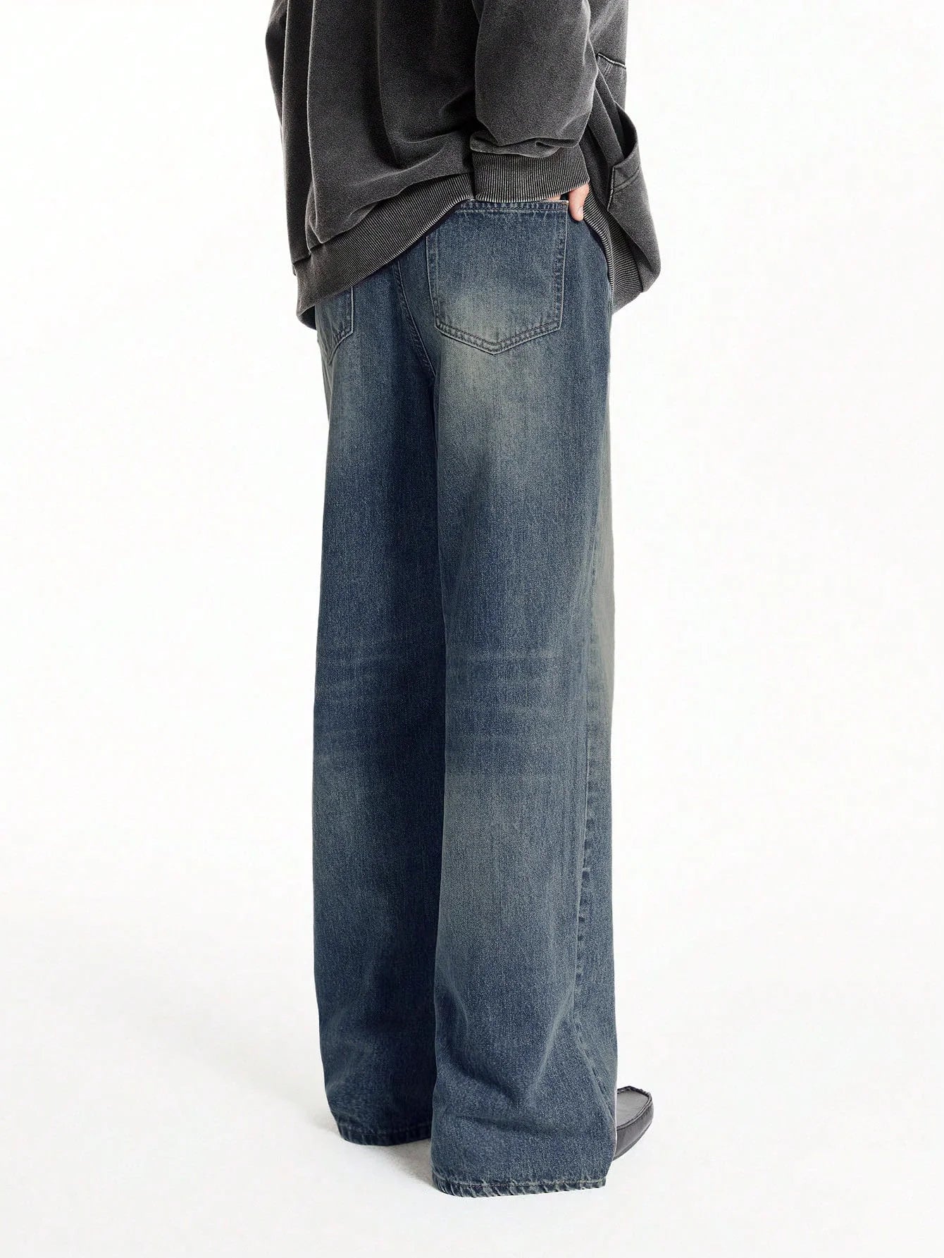 Fashionistaa Loose Fit Men  Blue  Jeans