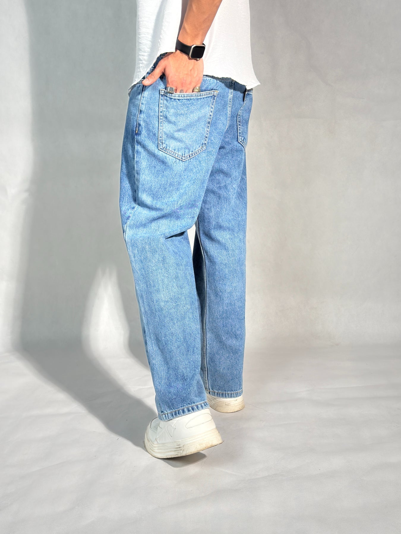 Fashionistaa Loose Fit Men Blue  Jeans