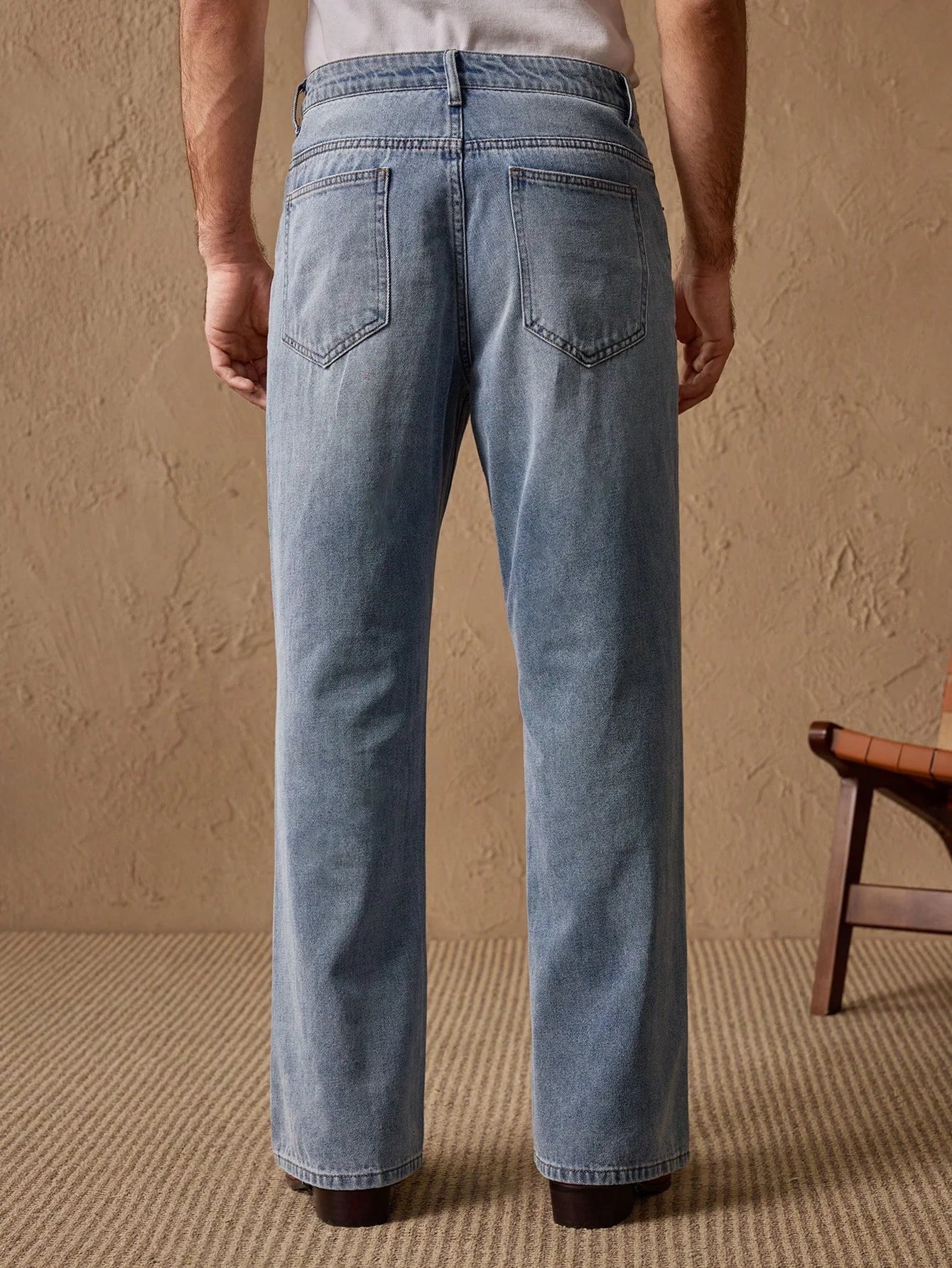 Fashionistaa Loose Fit Men  Blue  Jeans