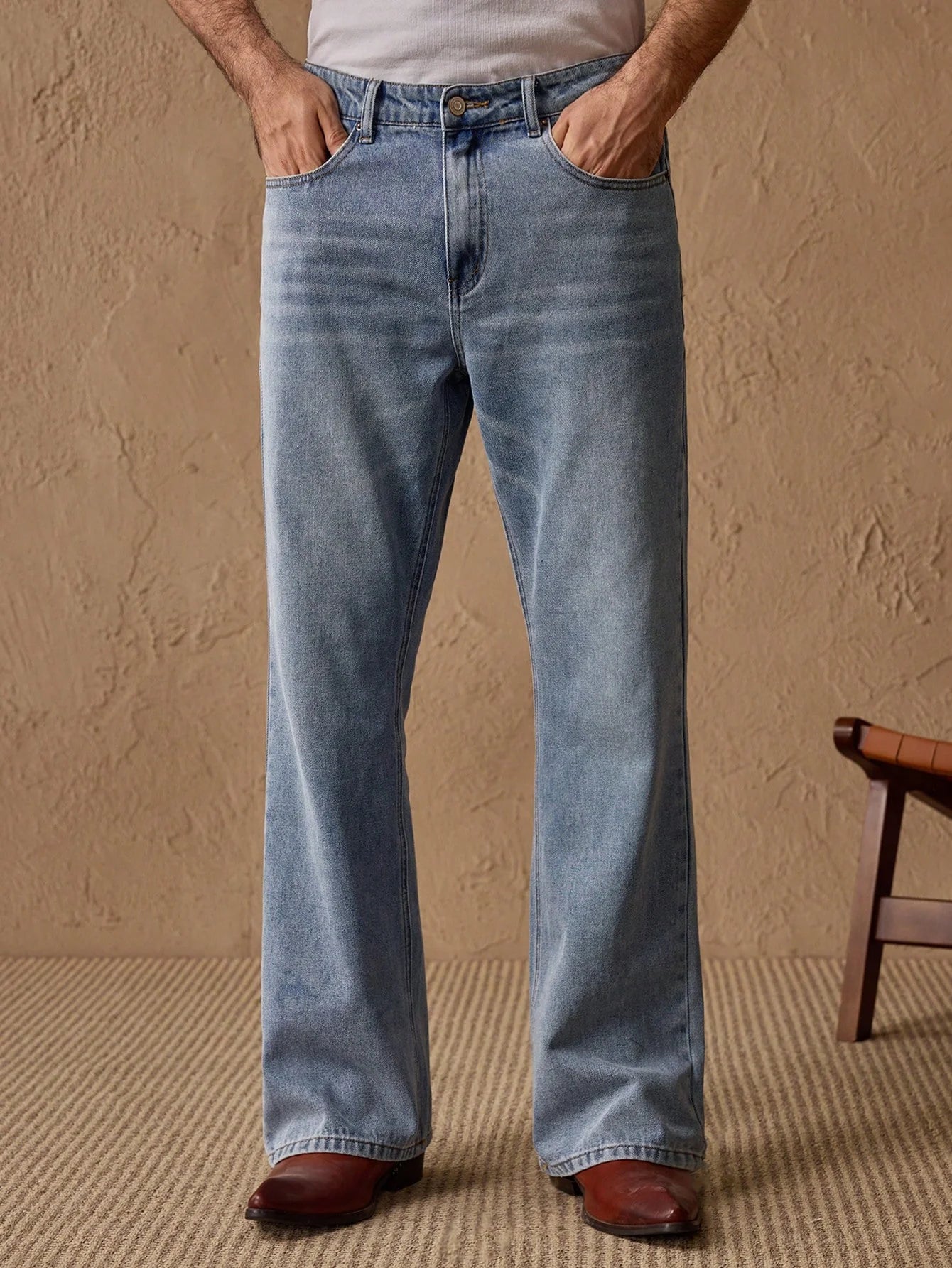 Fashionistaa Loose Fit Men  Blue  Jeans