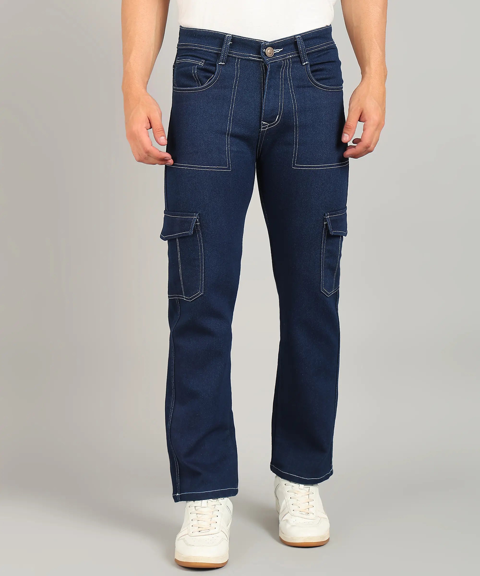 Fashionistaa Men Lycra Cargos