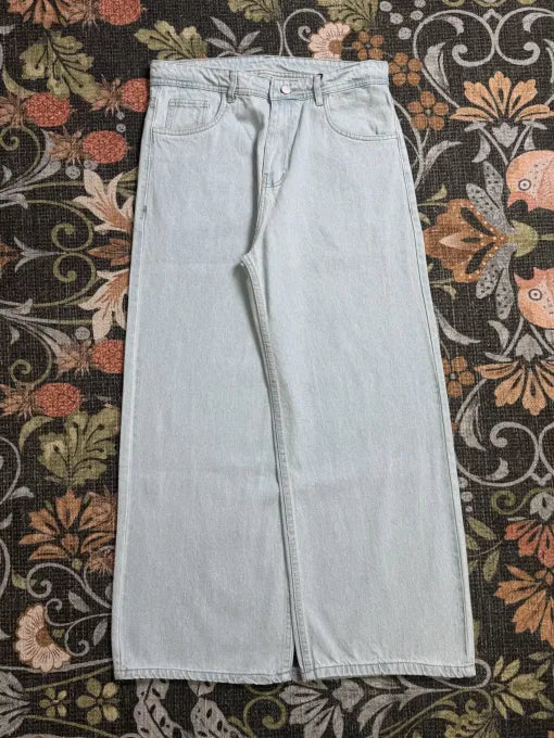 Fashionistaa Baggy Fit Men Light Blue Jeans