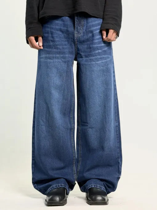 Fashionistaa Baggy Fit Men DOUBLE SHADE Jeans