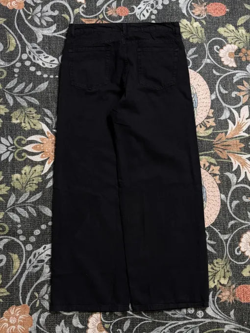 Fashionistaa Baggy Fit Men DARK Grey Jeans...