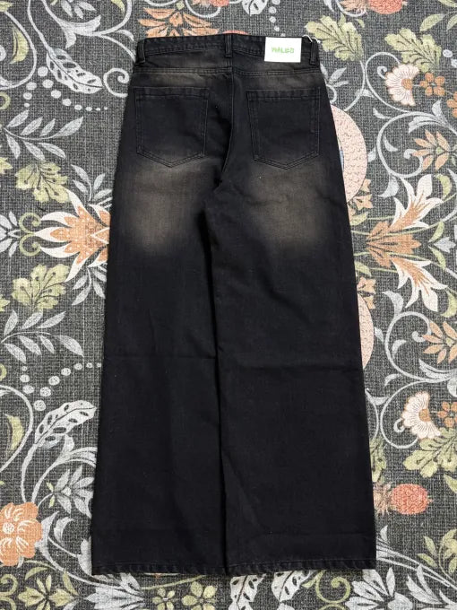 Fashionistaa Baggy Fit Men light Grey Jeans...