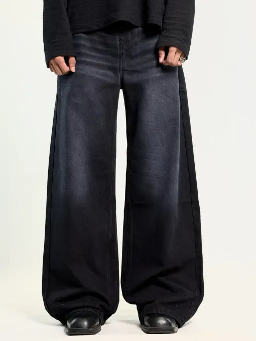 Fashionistaa  Baggy Fit Men Light Blue Jeans