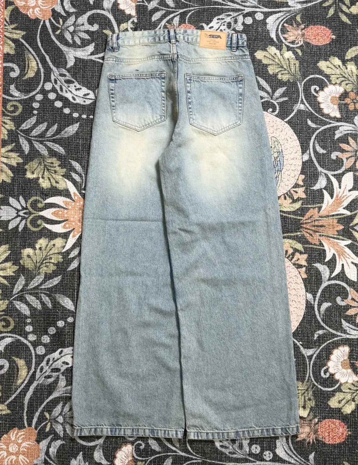 Fashionistaa Baggy Fit Men Baggy Black Jeans