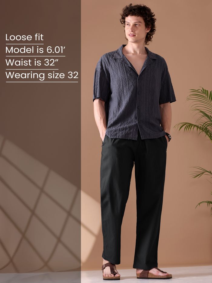Men’s Loose-Fit Casual Pyjama Pants