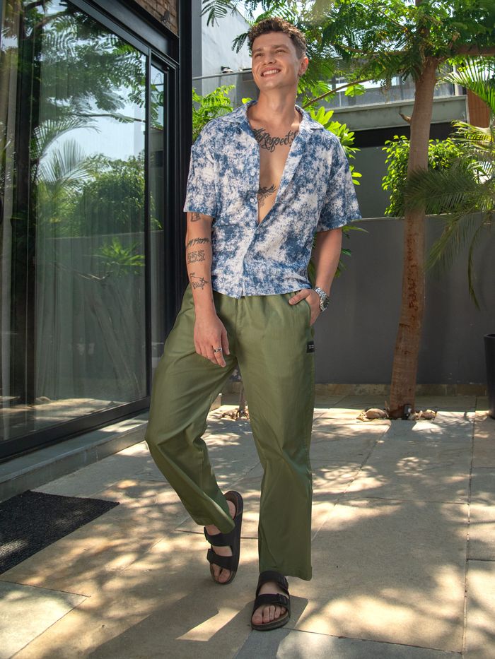 Men’s Loose-Fit Casual Pyjama Pants