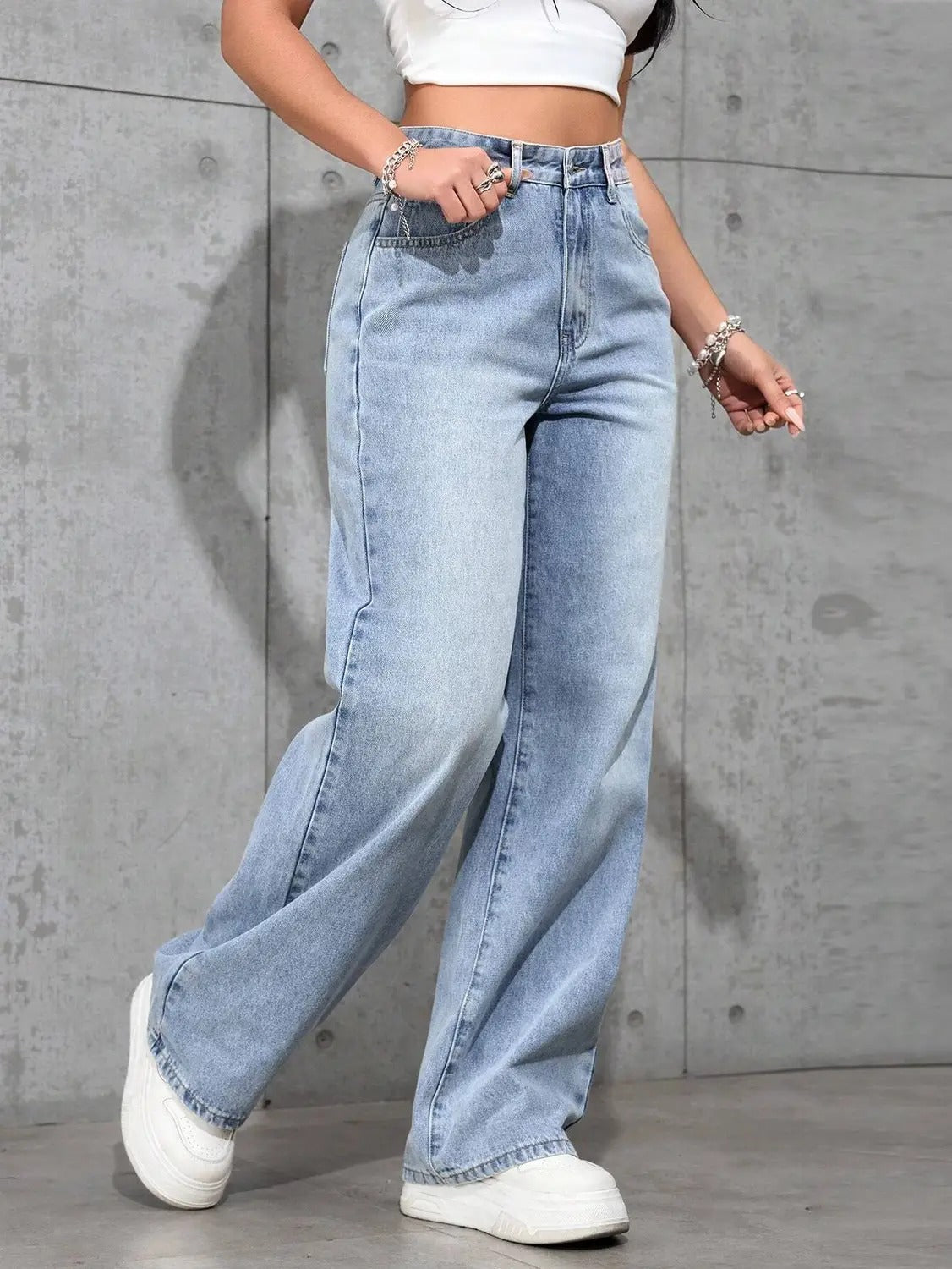 Fashionistaa Baggy fit  Jeans